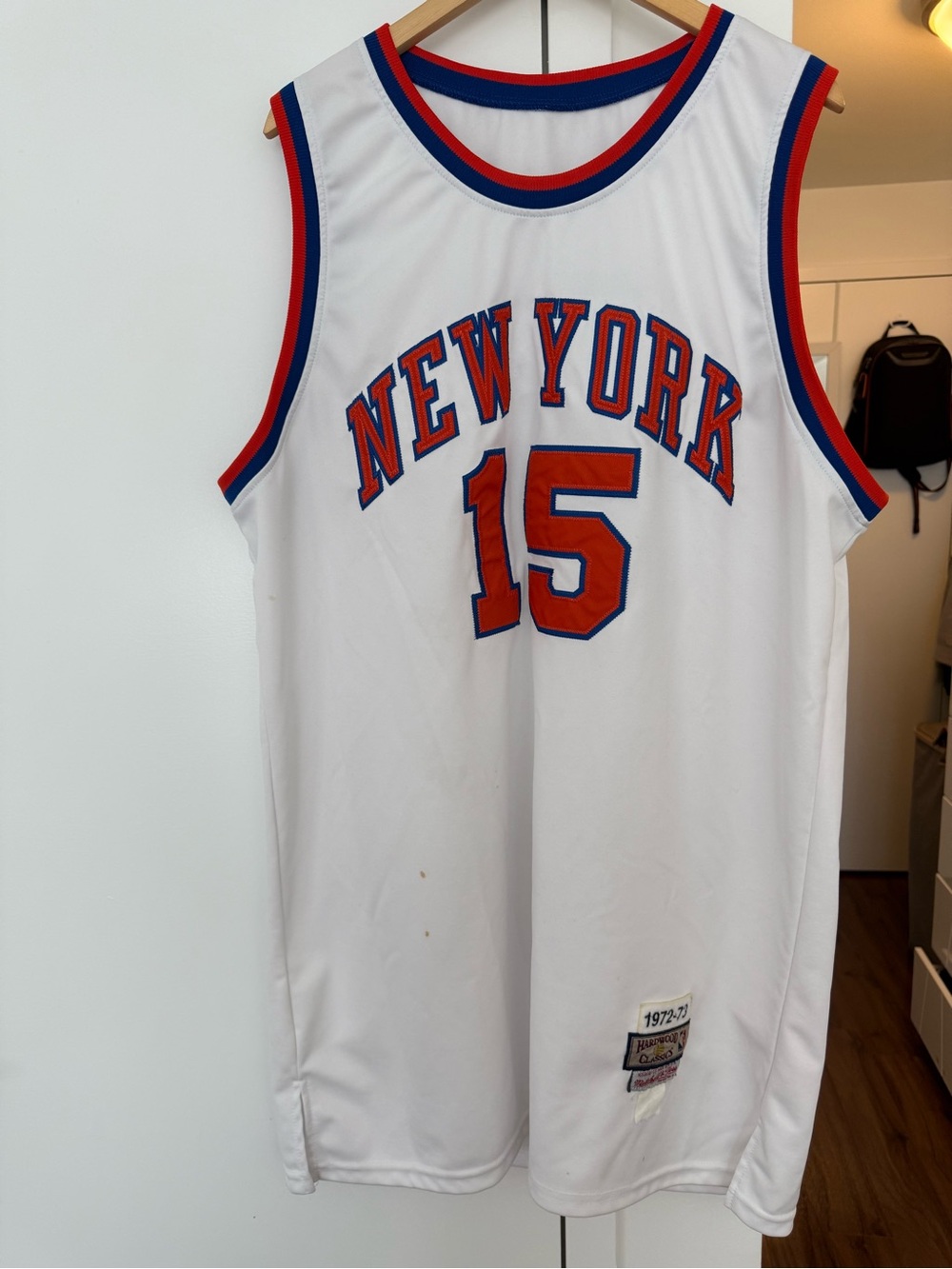 Mitchell & Ness New York Knicks Monroe Jersey 15